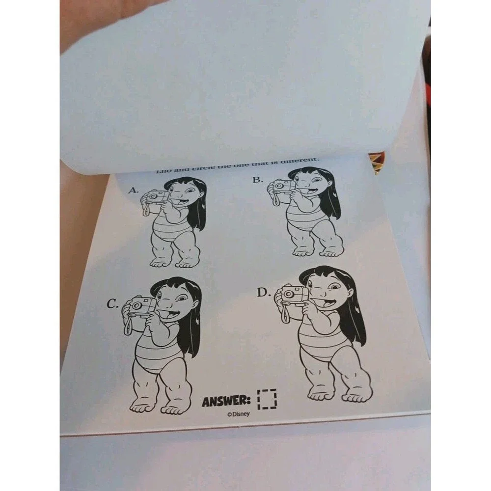 Disney Stitch Magine Ink Coloring Book With Mess Free Marker